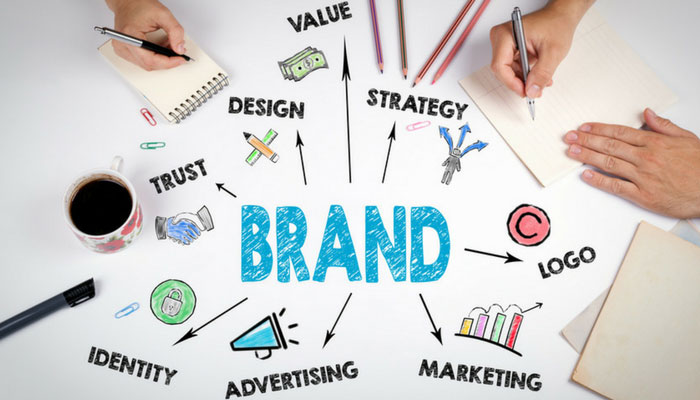 Zur Markenforschung gehören verschiedene Faktoren wie Logo, Design und Marketing.