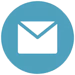 Blauer E-Mail Button.