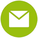 Grüner E-Mail Button.